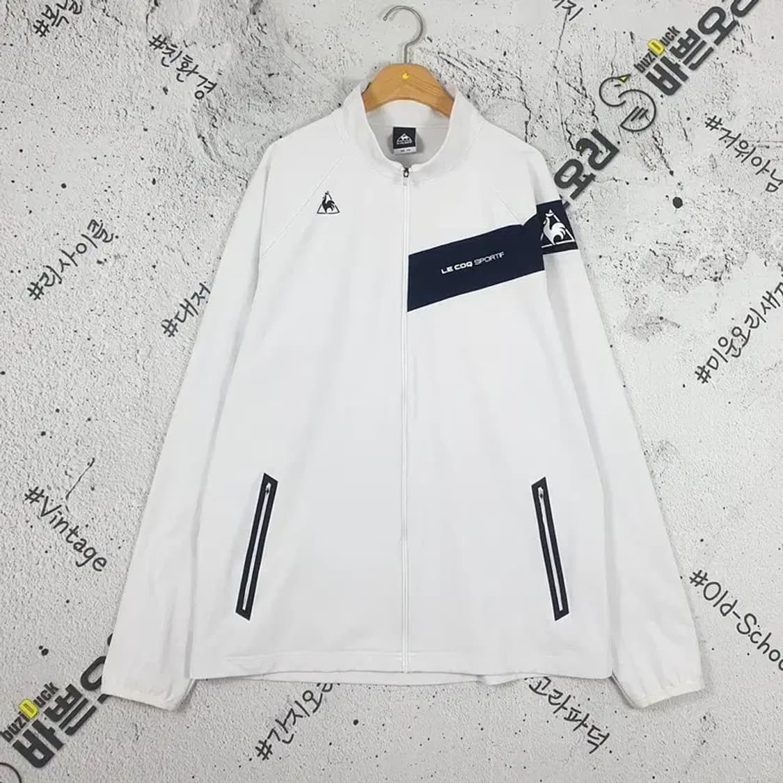 르꼬끄 LECOQ SPORTIF 트랙탑 져지 자켓 화이트 3100092 상품이미지1