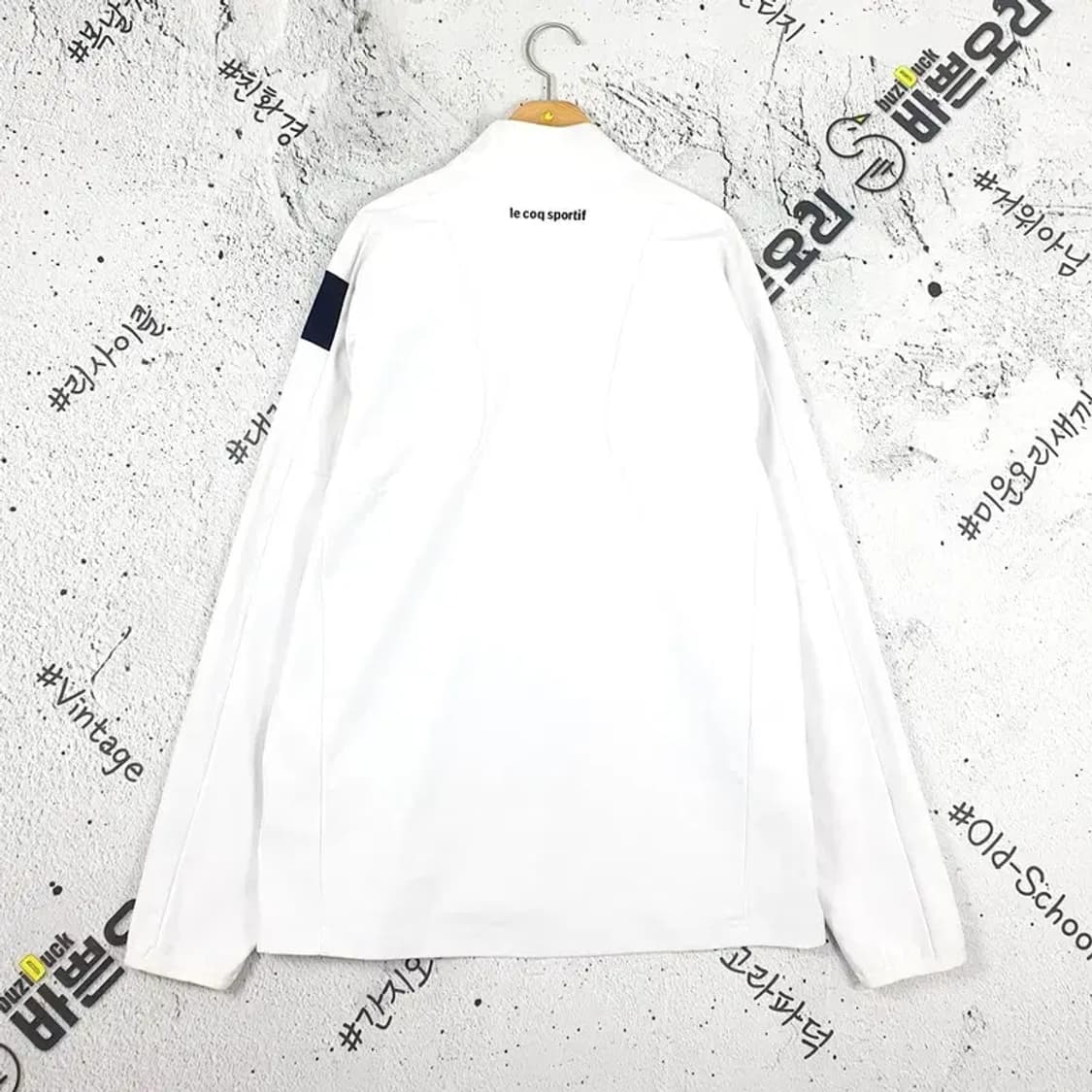 르꼬끄 LECOQ SPORTIF 트랙탑 져지 자켓 화이트 3100092 상품이미지2