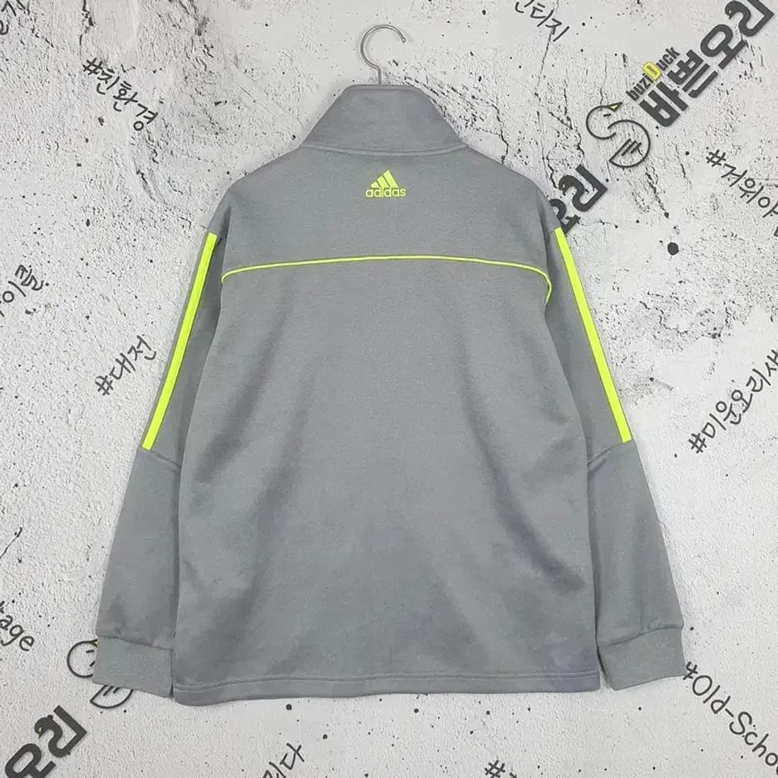 아디다스 ADIDAS 퍼포먼스 트랙 져지 자켓 그레이 형광 3100106 상품이미지2