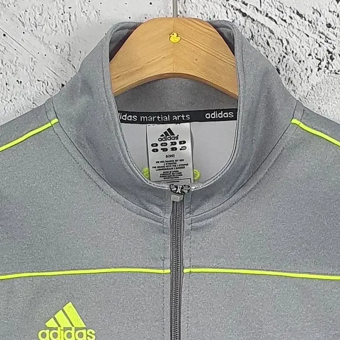 아디다스 ADIDAS 퍼포먼스 트랙 져지 자켓 그레이 형광 3100106 상품이미지5
