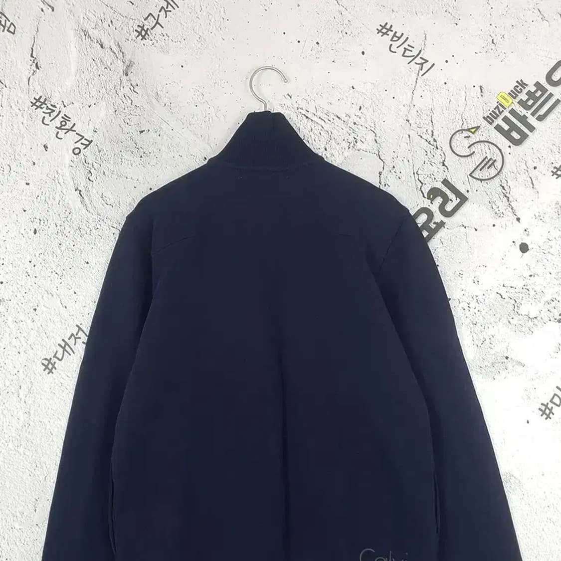 캘빈클라인 CALVIN KLEIN 집업 져지 자켓 네이비 3100118 상품이미지6