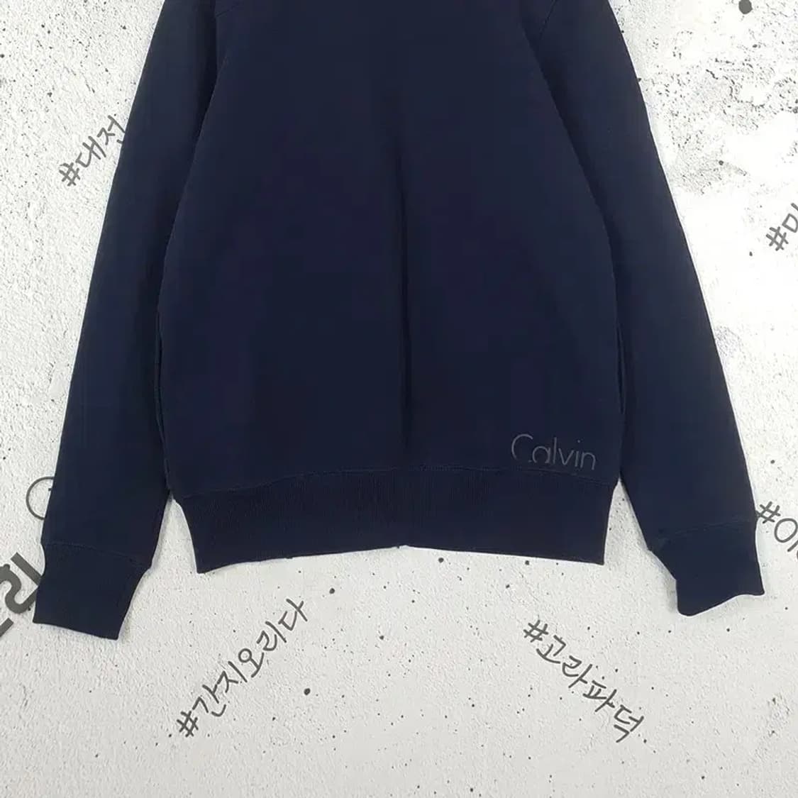 캘빈클라인 CALVIN KLEIN 집업 져지 자켓 네이비 3100118 상품이미지7