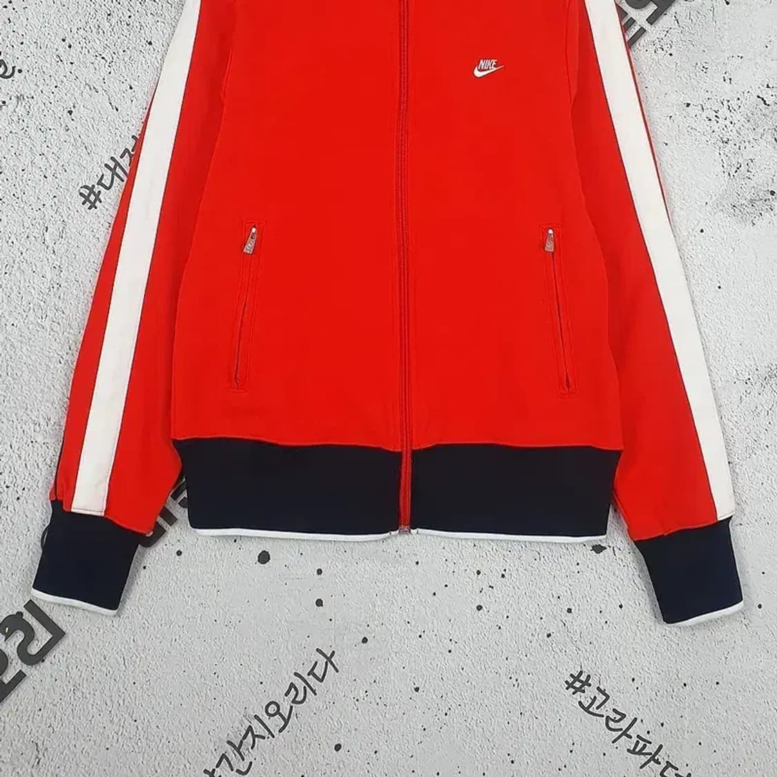 나이키 NIKE 퓨추라 여성 혼방 트랙 져지 자켓 레드 3100117 상품이미지5