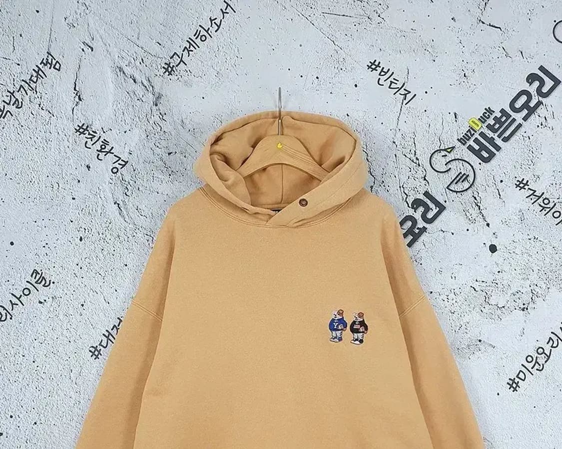 예일 YALE 후드티 카멜 2300141 상품이미지4