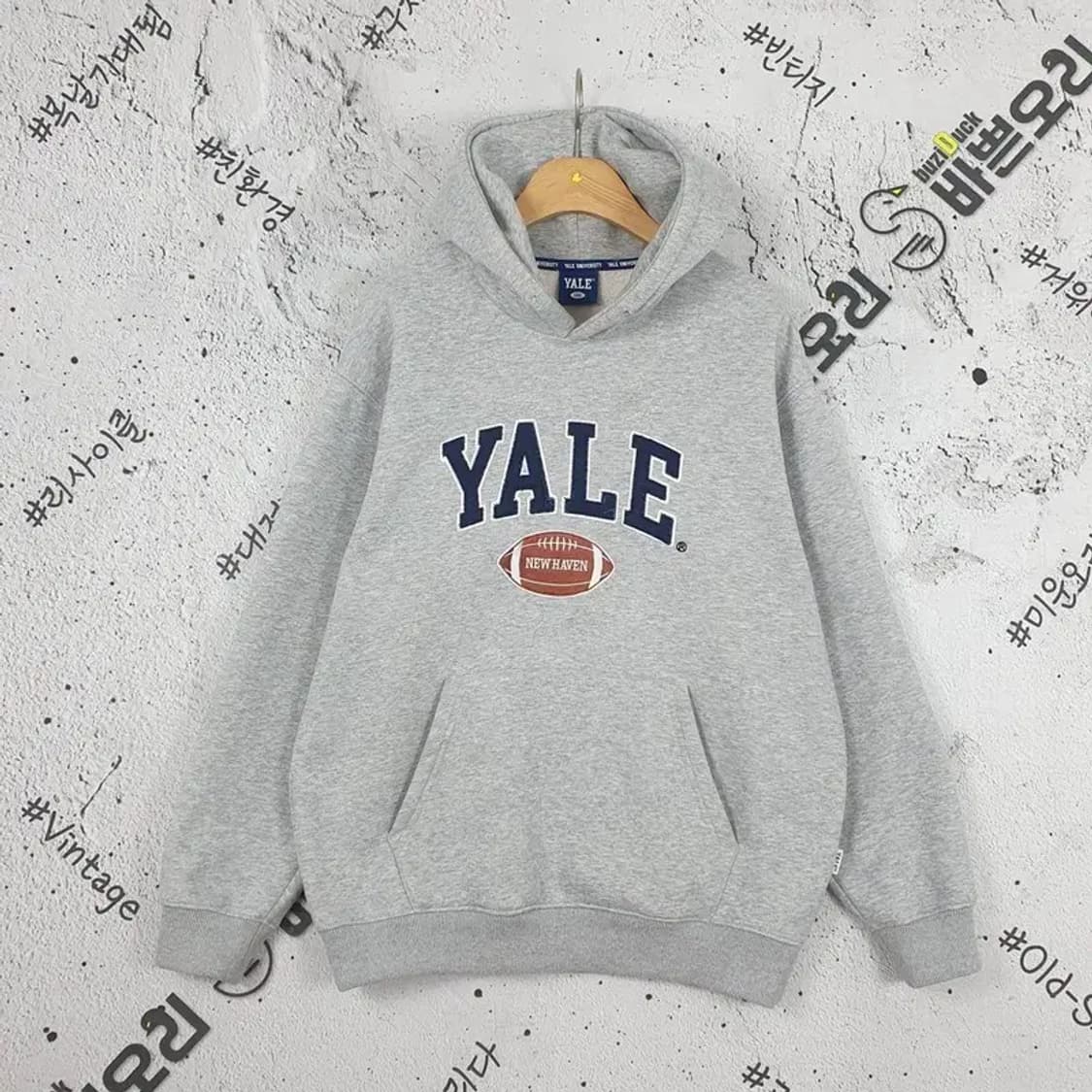 예일 YALE UNIVERSITY 후드티 라이트 그레이 2300142 상품이미지1