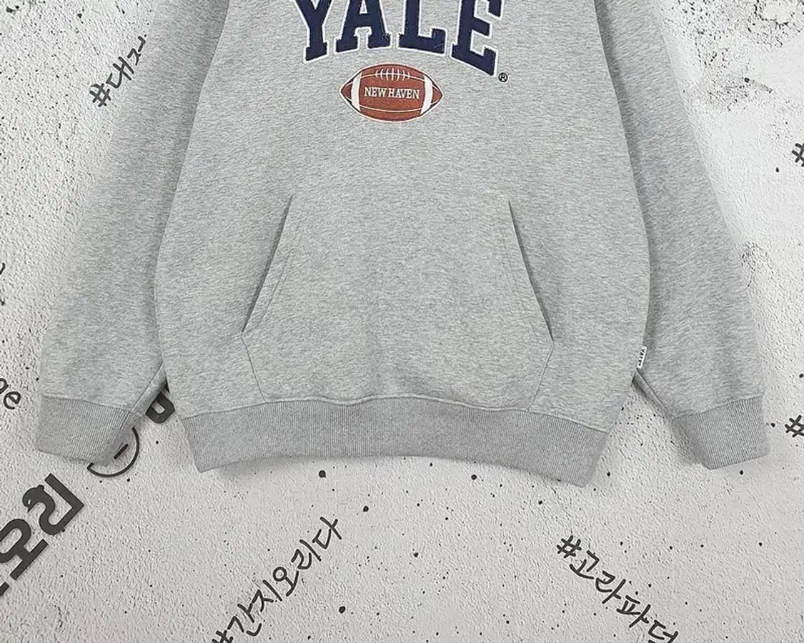 예일 YALE UNIVERSITY 후드티 라이트 그레이 2300142 상품이미지5