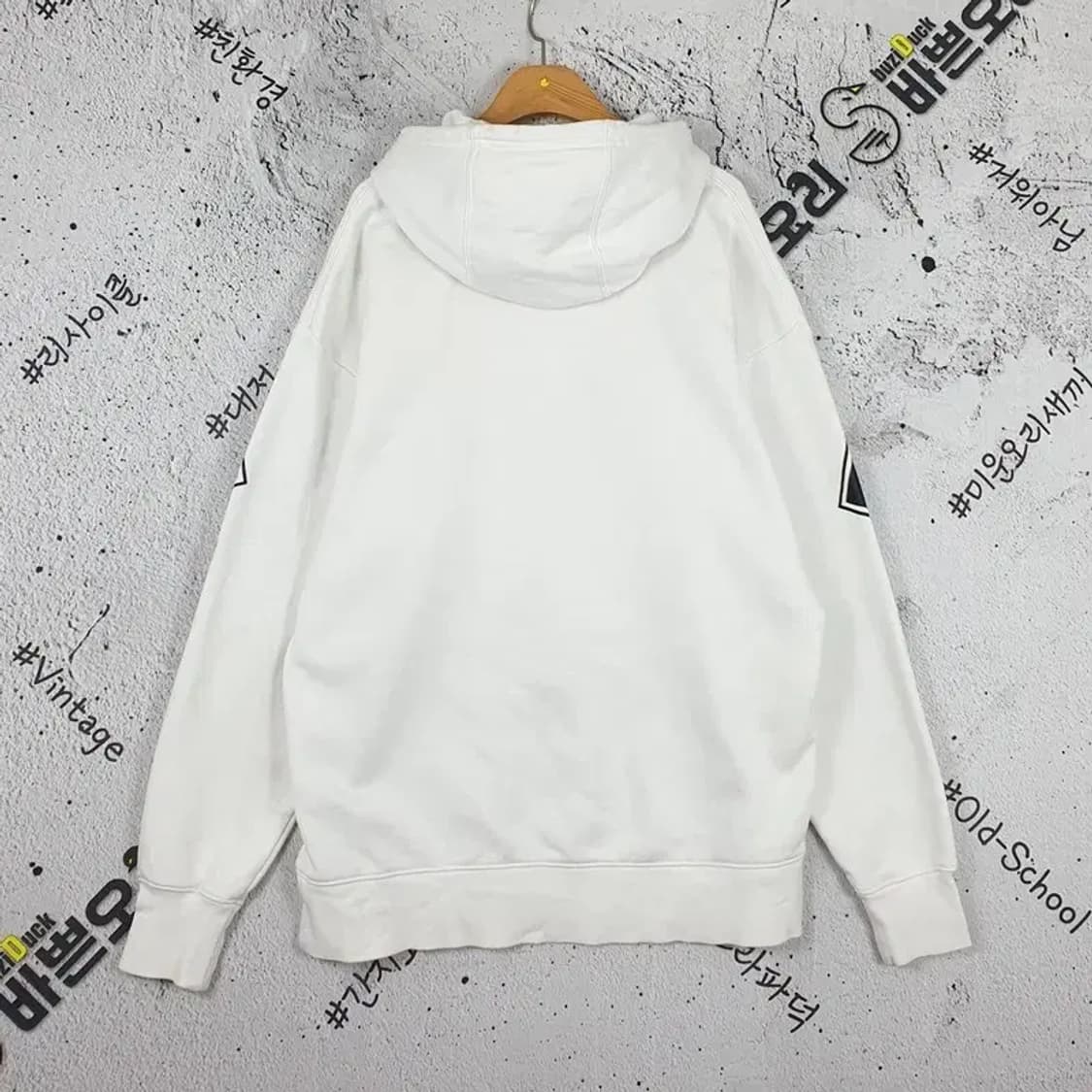 나이키 NIKE 오버핏 빅로고 스펠아웃 후드티 화이트 2300110 상품이미지2