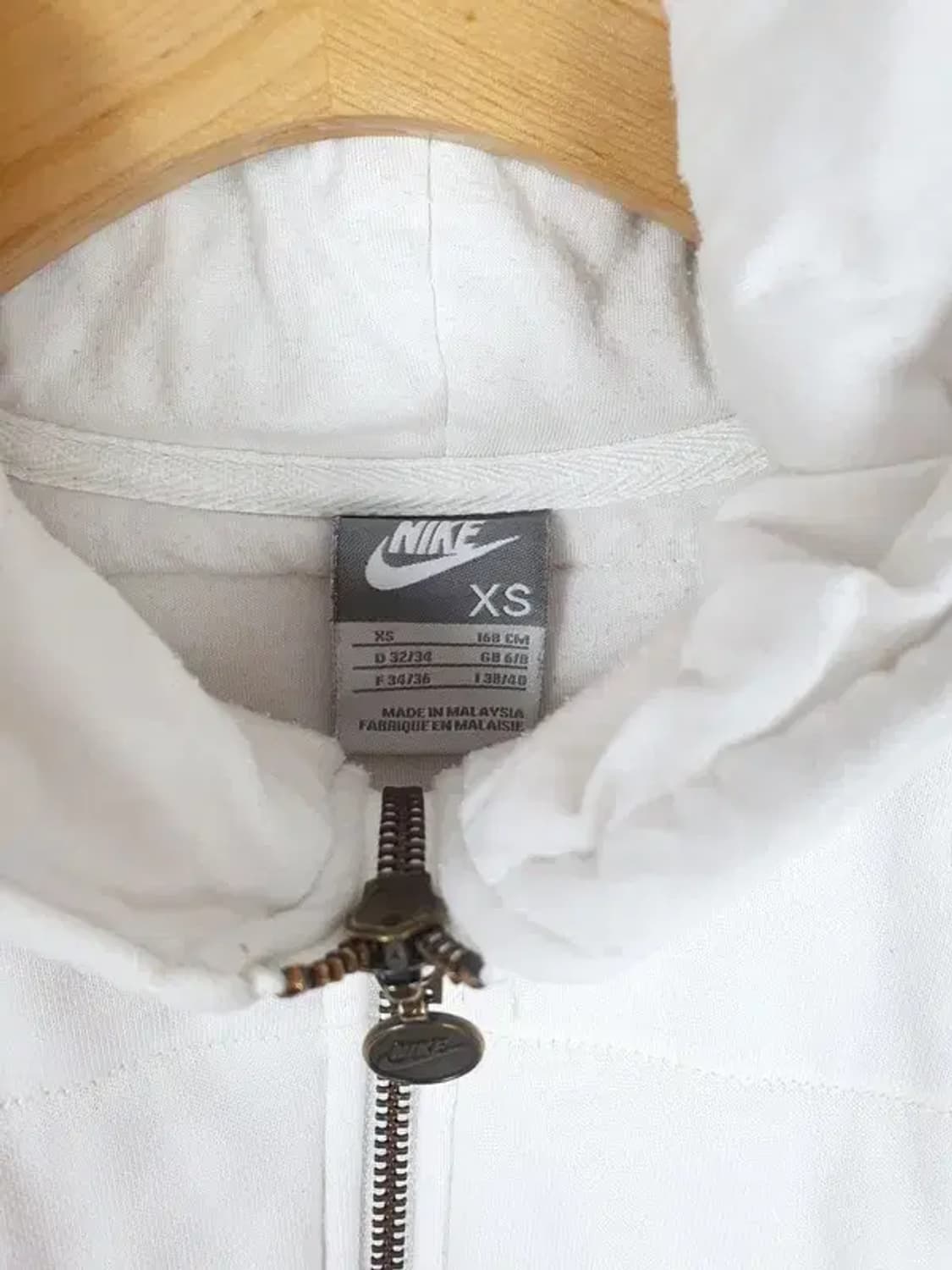 나이키 NIKE 후드 집업 점퍼 화이트 2300114 상품이미지10