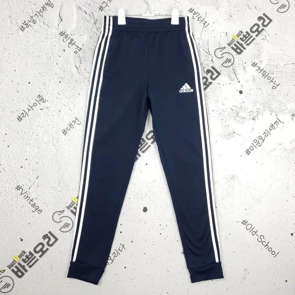 아디다스 ADIDAS 트레이닝 조거 밴딩 운동바지 네이비 4400018 상품이미지1