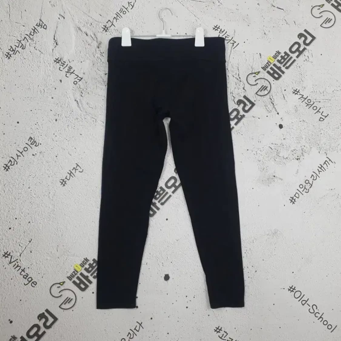 타미힐피거 TOMMY HILFIGER 레깅스 블랙 L 4400049 상품이미지2