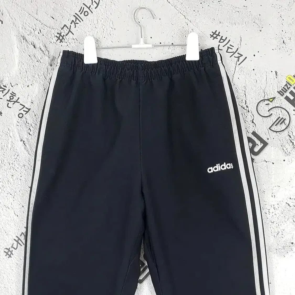아디다스 ADIDAS 조거 트레이닝 운동 바지 블랙 4400021 상품이미지4