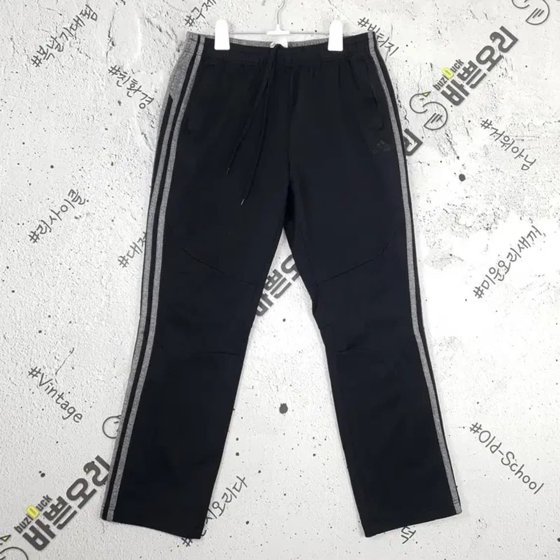 아디다스 ADIDAS 오픈헴 트레이닝 운동 바지 블랙 4400031 상품이미지1