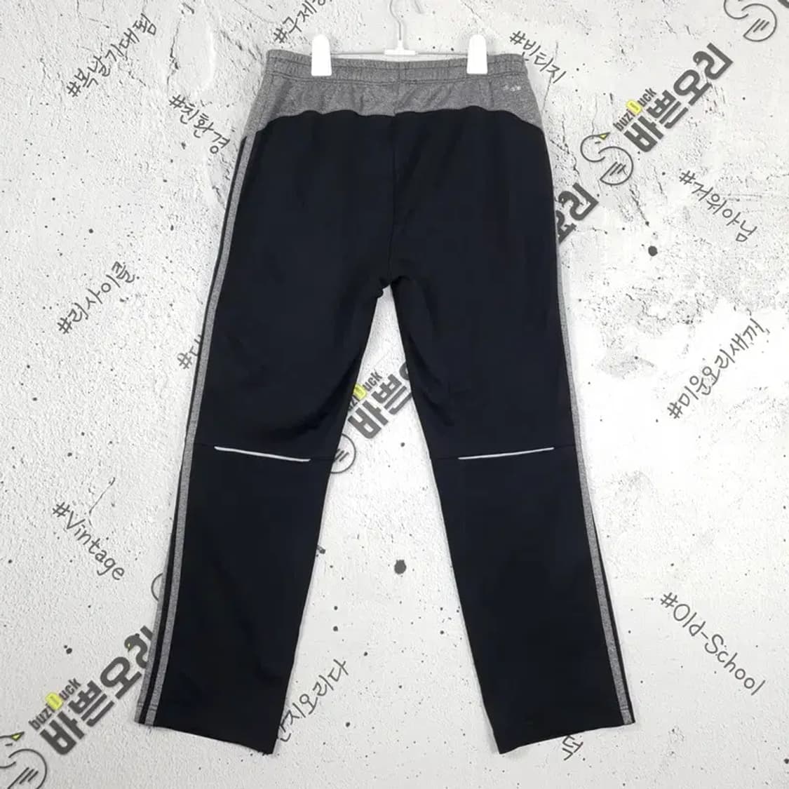 아디다스 ADIDAS 오픈헴 트레이닝 운동 바지 블랙 4400031 상품이미지2