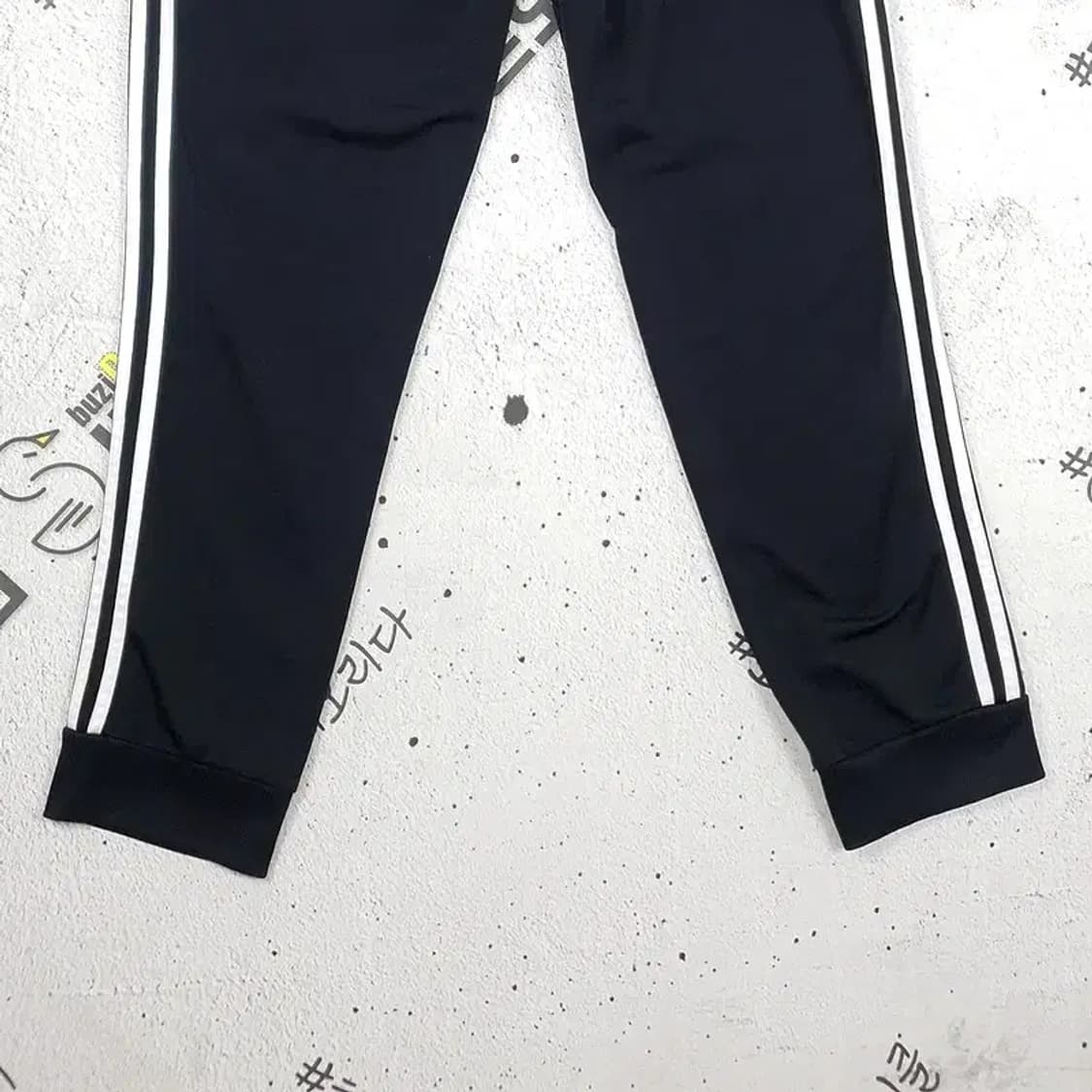 아디다스 ADIDAS 스티치 조거 트레이닝 운동 바지 블랙 4400032 상품이미지7