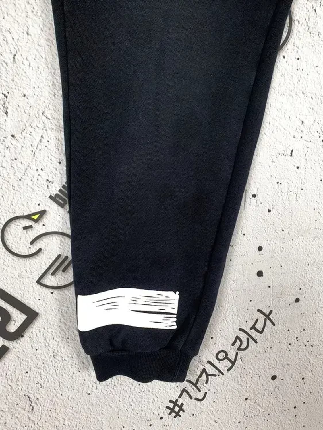 오프화이트 OFF WHITE 조거 트레이닝 운동 바지 블랙 4400035 상품이미지7