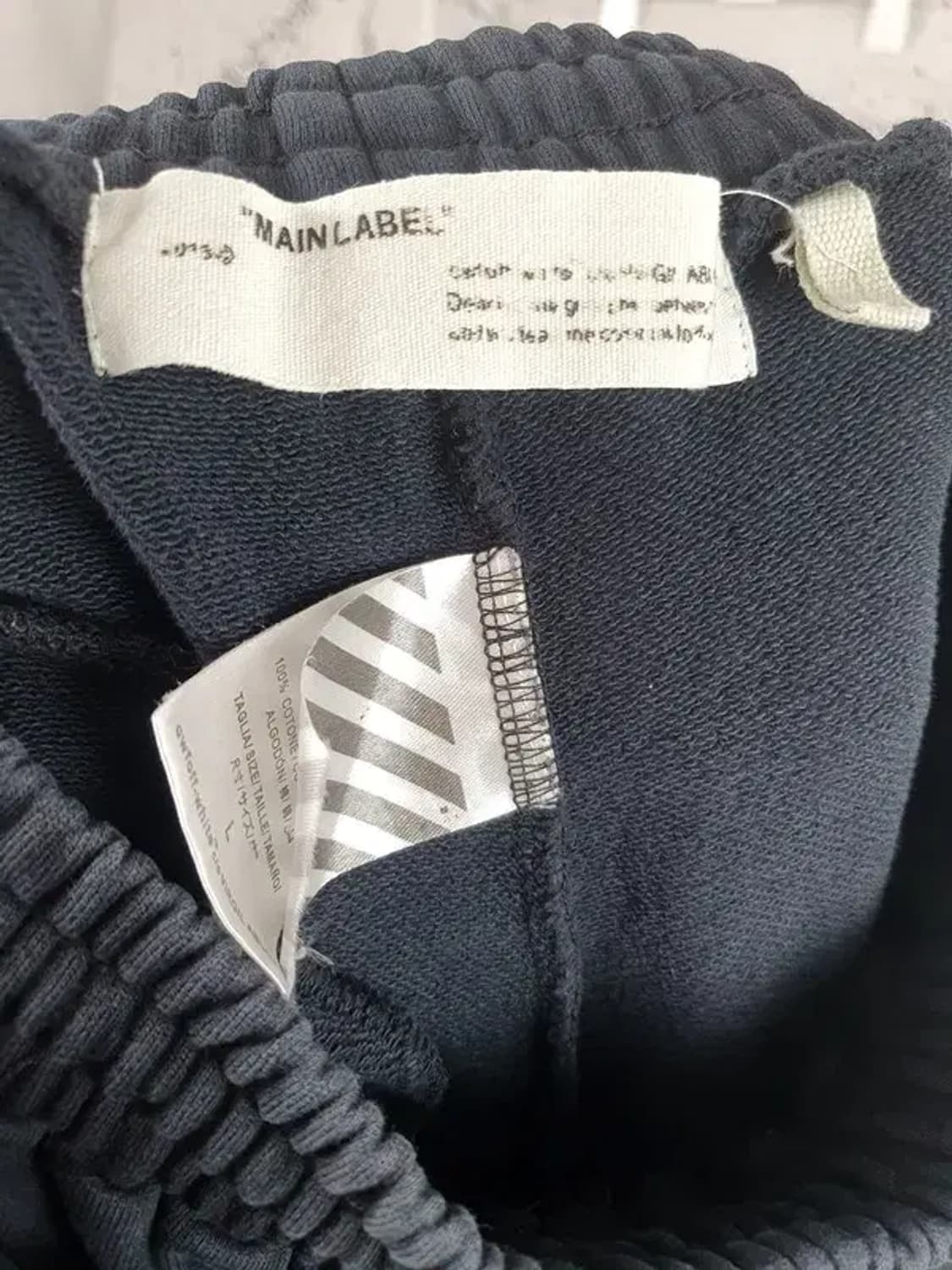 오프화이트 OFF WHITE 조거 트레이닝 운동 바지 블랙 4400035 상품이미지9