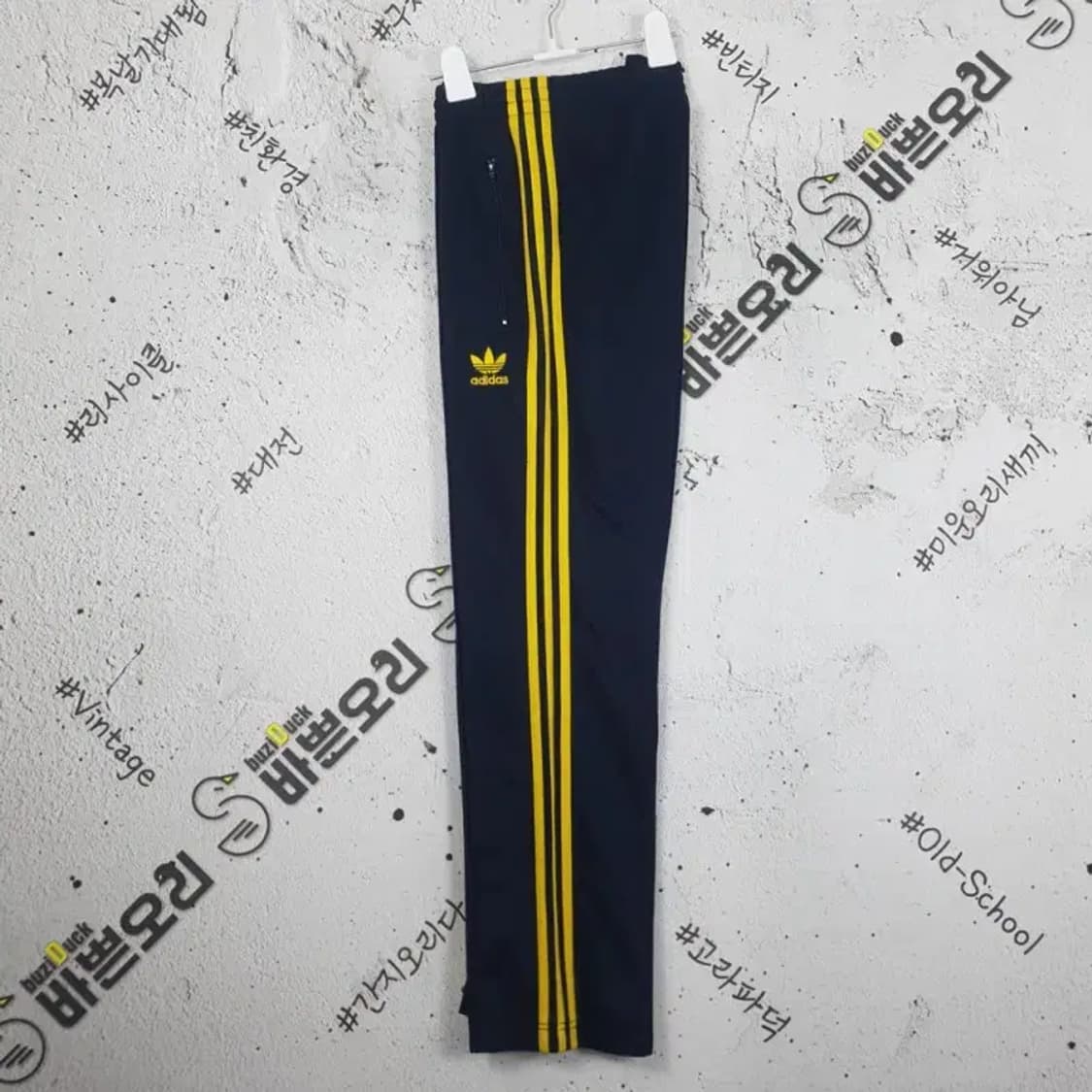 아디다스 ADIDAS 유로파 트랙 팬츠 바지 네이비 105 4400055 상품이미지4