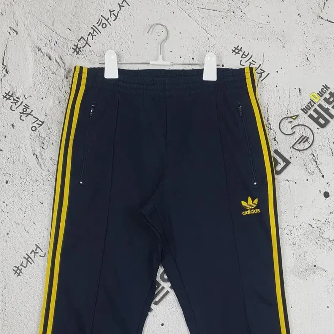 아디다스 ADIDAS 유로파 트랙 팬츠 바지 네이비 105 4400055 상품이미지5