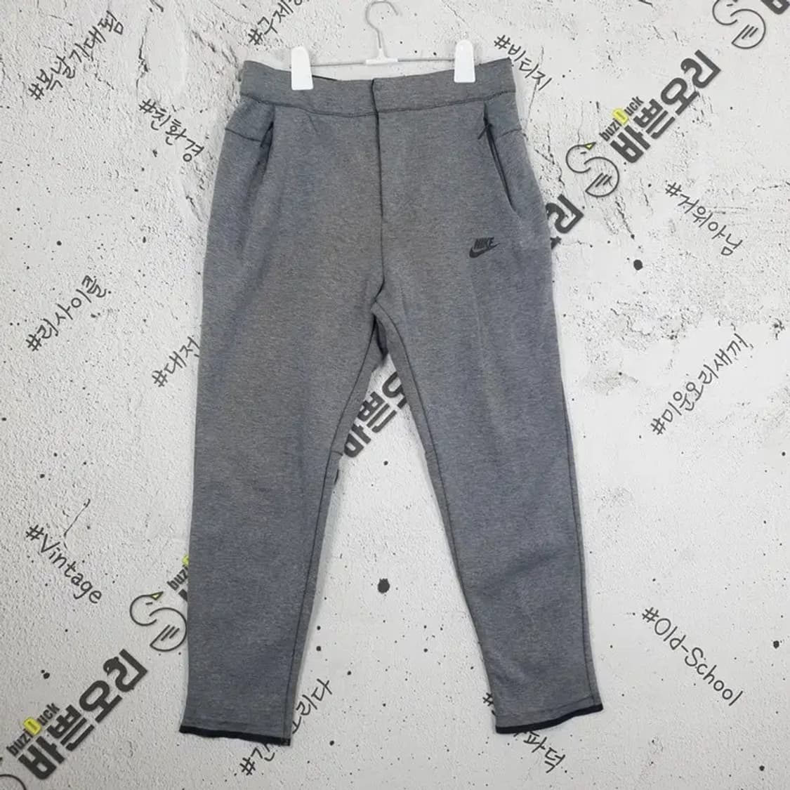 나이키 NIKE 테크팩 트레이닝 팬츠 운동바지 그레이 L 4400057 상품이미지1