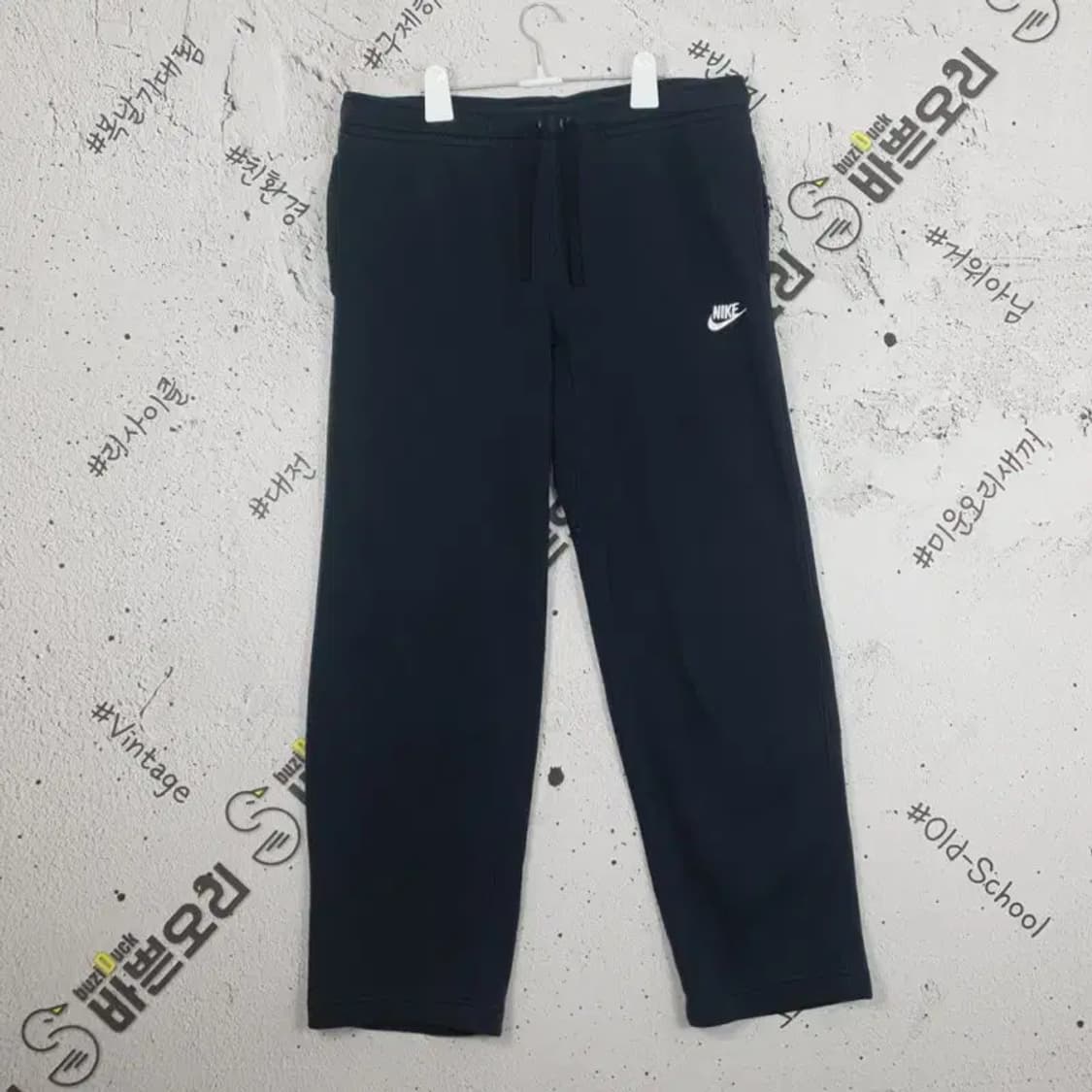 나이키 NIKE 트레이닝 기모 팬츠 바지 블랙 L 4400063 상품이미지1