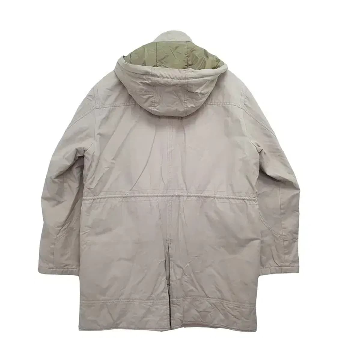 라코스테 LACOSTE 후드 야상 자켓 베이지 C9005 상품이미지2