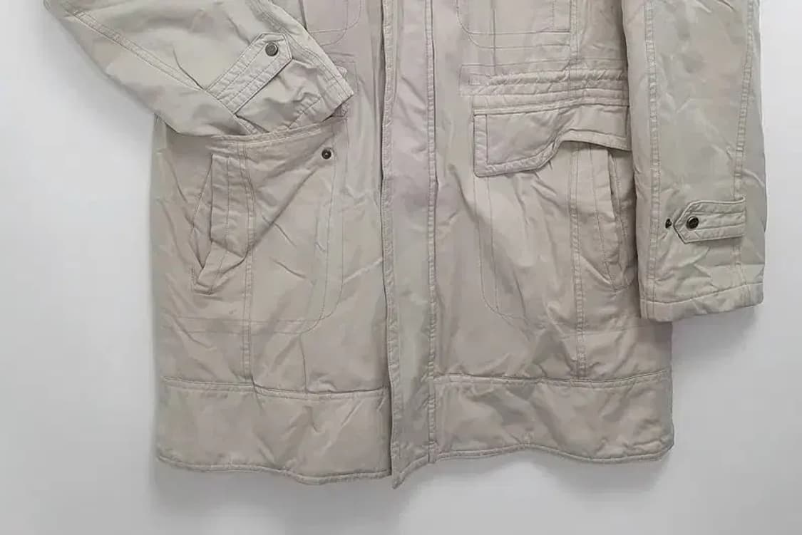 라코스테 LACOSTE 후드 야상 자켓 베이지 C9005 상품이미지4