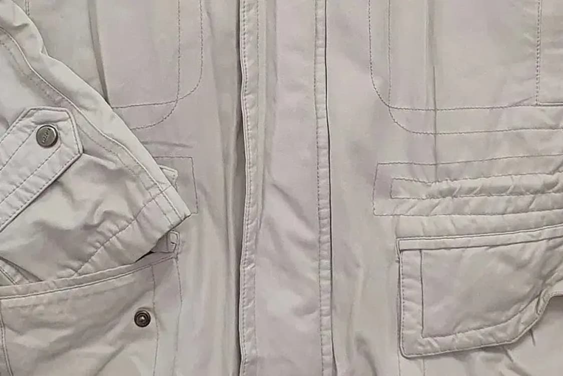 라코스테 LACOSTE 후드 야상 자켓 베이지 C9005 상품이미지5