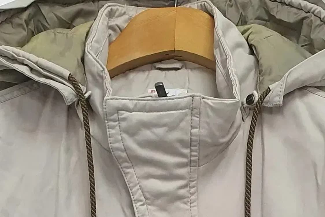 라코스테 LACOSTE 후드 야상 자켓 베이지 C9005 상품이미지6