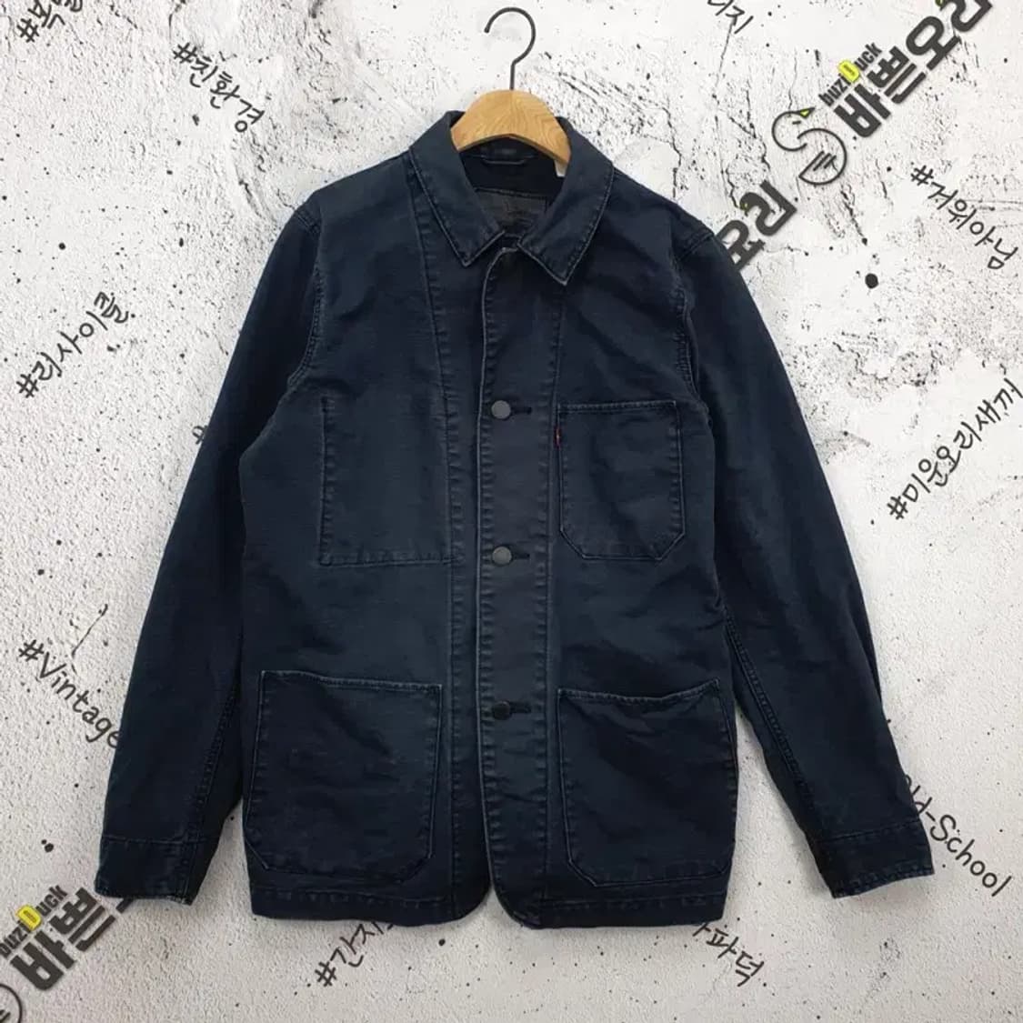리바이스 LEVI'S 포켓 데님 자켓 네이비 워싱 3200010 상품이미지1