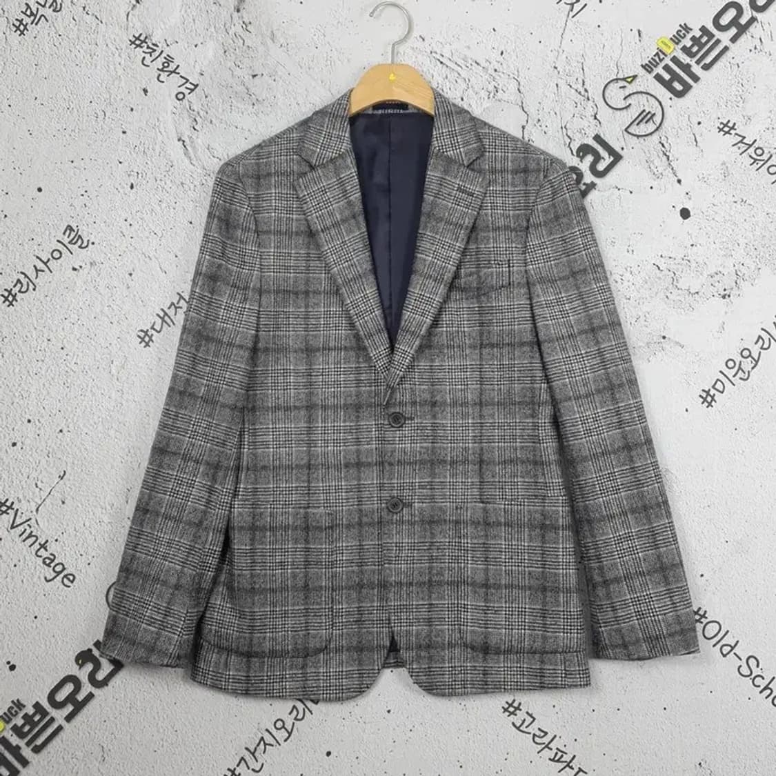 트루젠 TRUGEN 블레이저 투버튼 자켓 그레이 3200043 상품이미지1