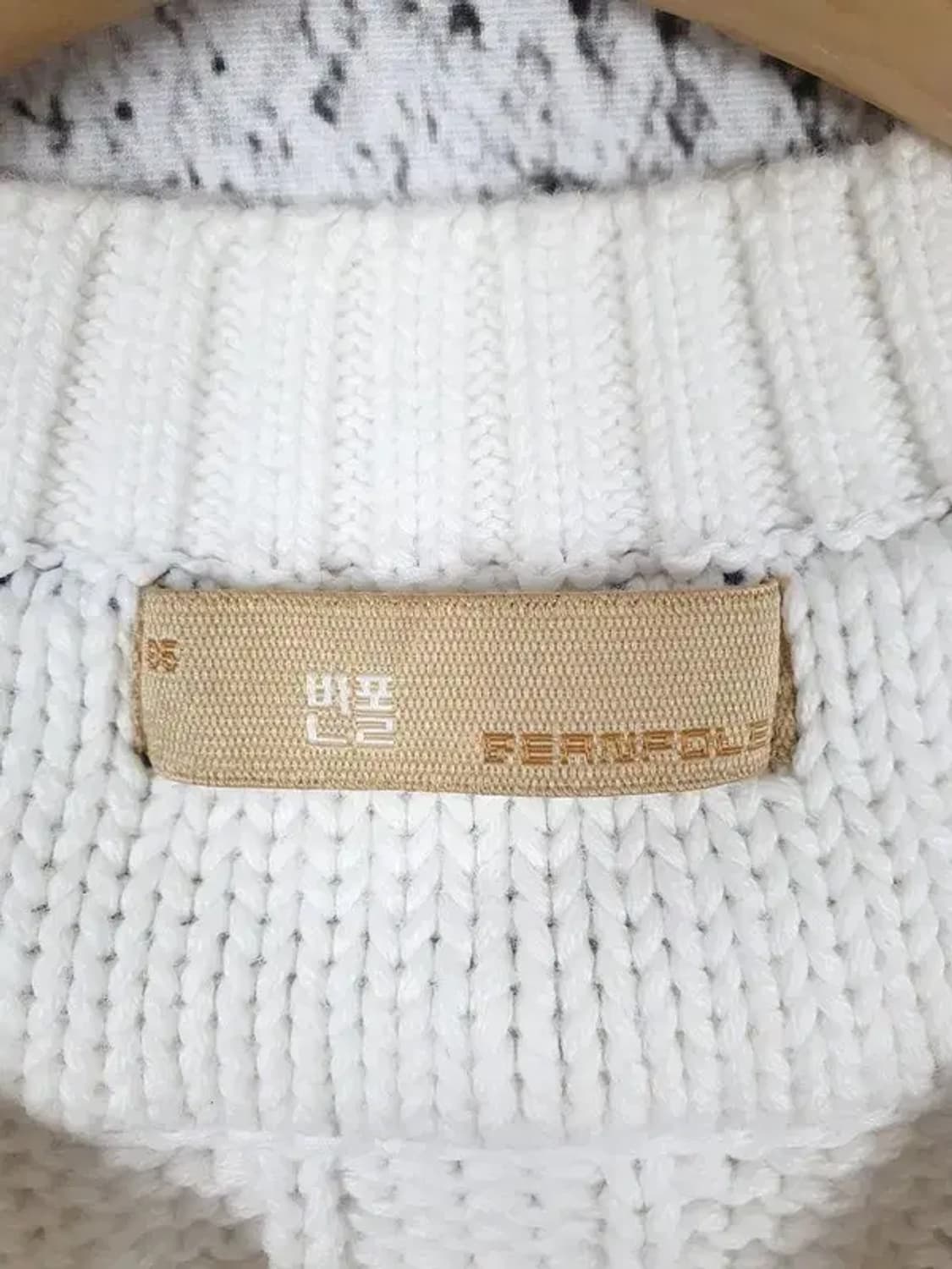 빈폴 Bean Pole 니트 조끼 화이트 2400028 상품이미지9