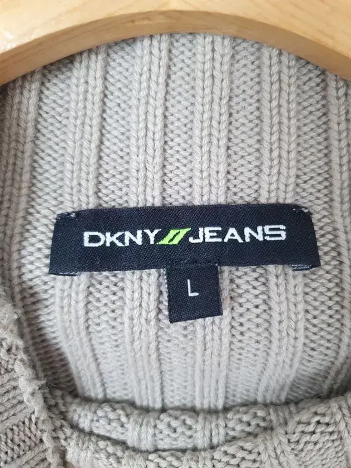 디케이엔와이 DKNY 목폴라 스웨터 니트  베이지 2400082 상품이미지9
