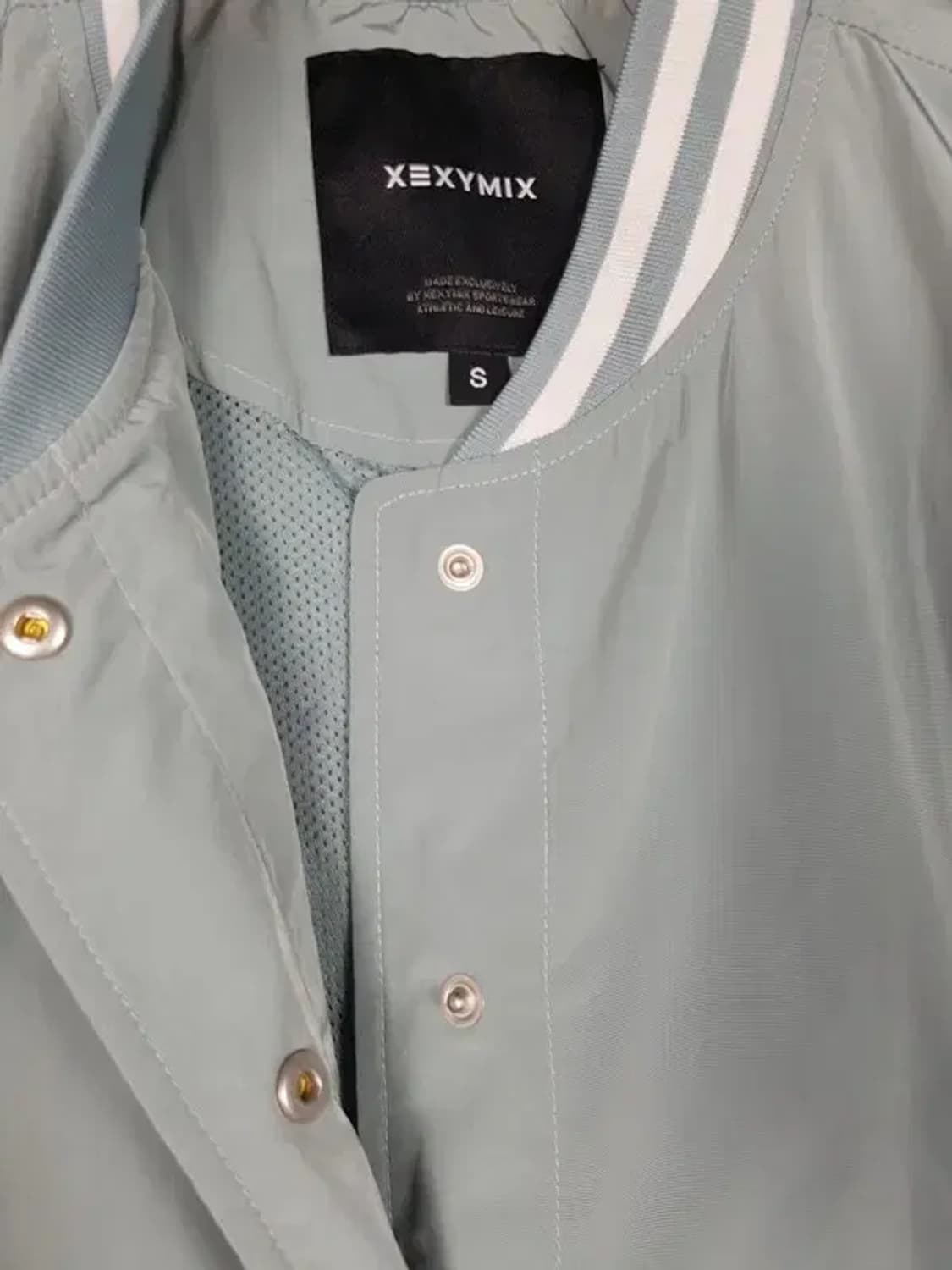 젝시믹스 XEXYMIX 바람막이 야구잠바 민트 S 3800162 상품이미지3