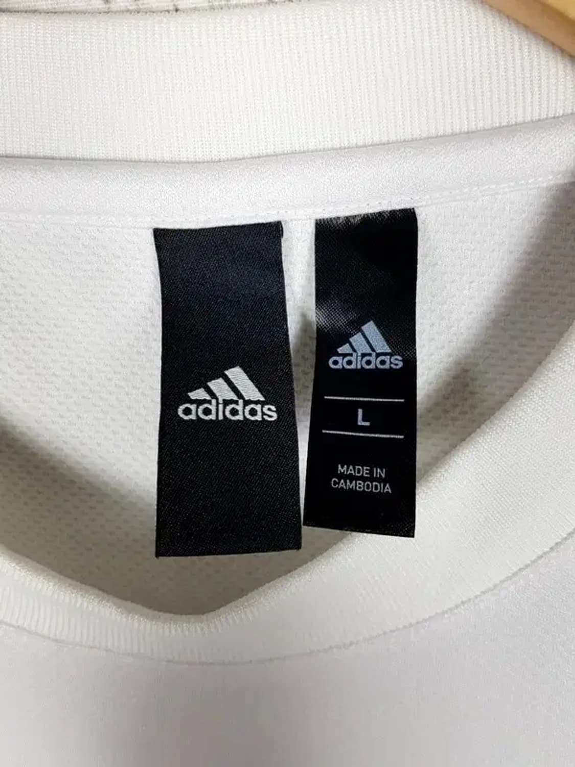 아디다스 ADIDAS 퍼포먼스 반팔 티 화이트 L 1000465 상품이미지8