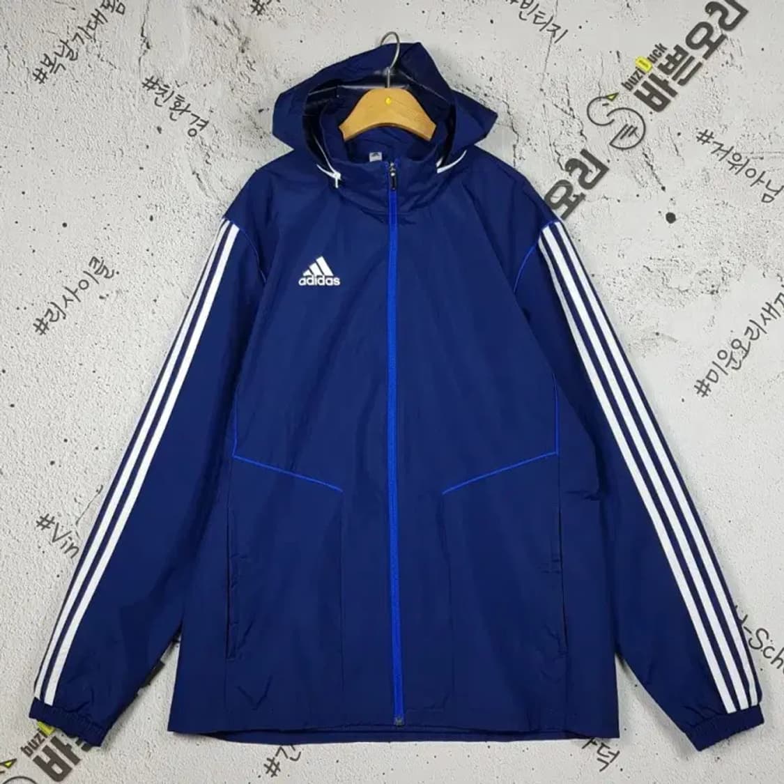 아디다스 티로19 바람막이 자켓 네이비 2XL 3800164 상품이미지1