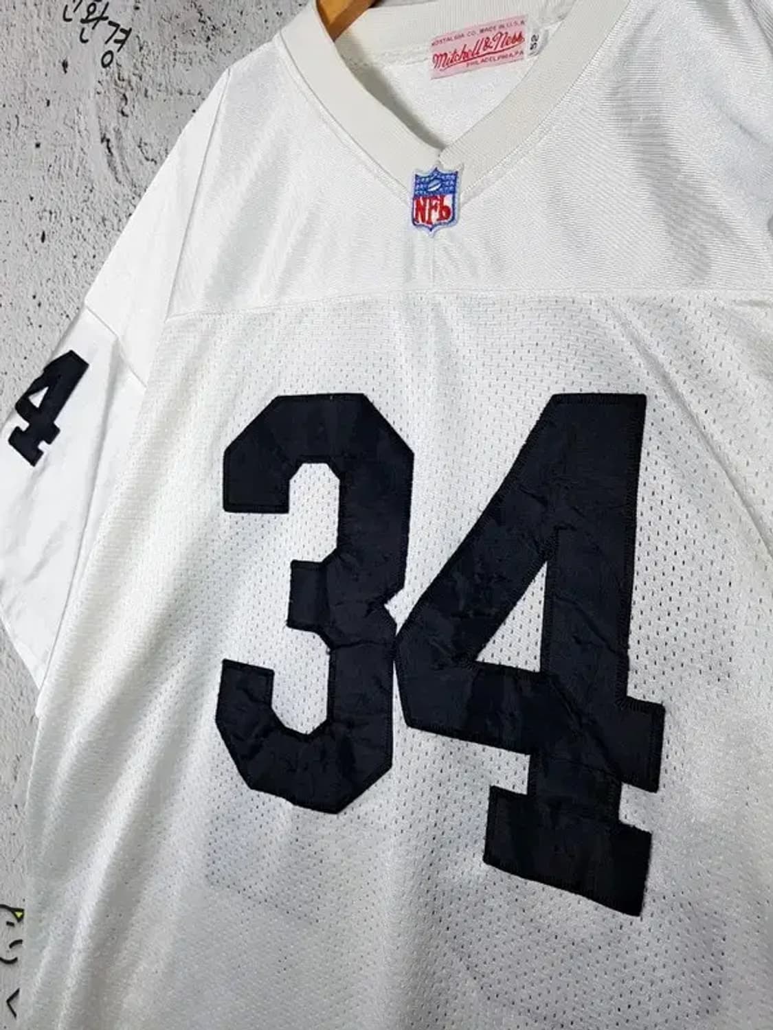 미첼&네스 NFL 잭슨 져지 유니폼 화이트 52 1000468 상품이미지3