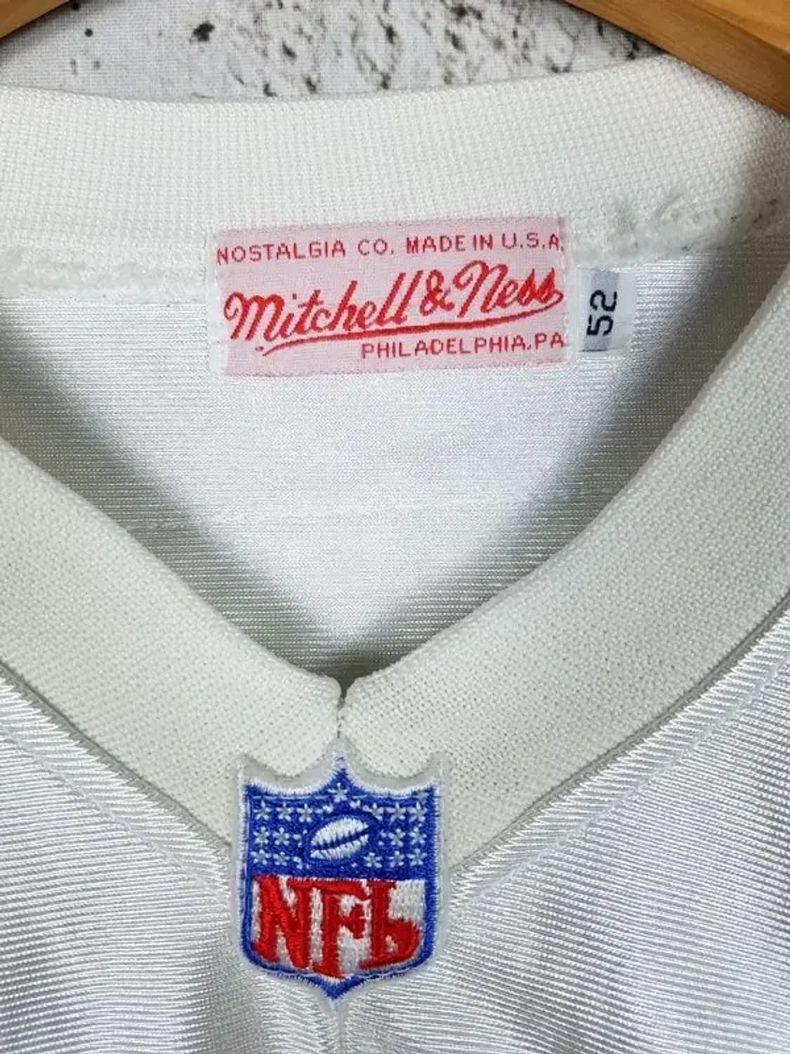 미첼&네스 NFL 잭슨 져지 유니폼 화이트 52 1000468 상품이미지5