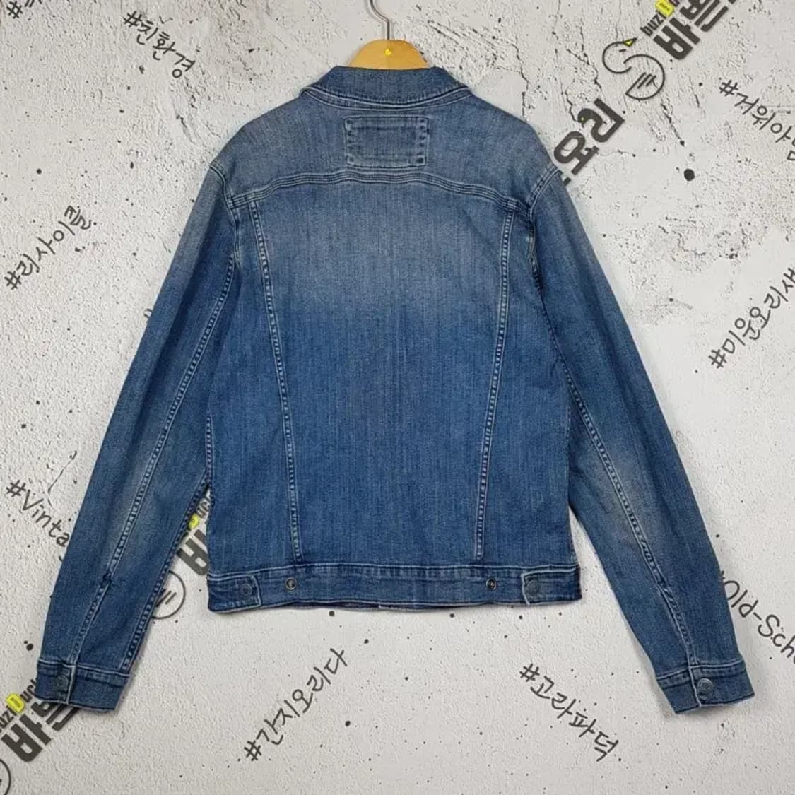 캘빈클라인 CK 워싱 데님 자켓 네이비 M 3200055 상품이미지2