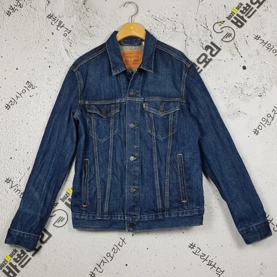 리바이스 LEVI'S 진청 데님 자켓 네이비 M 3200056 상품이미지1