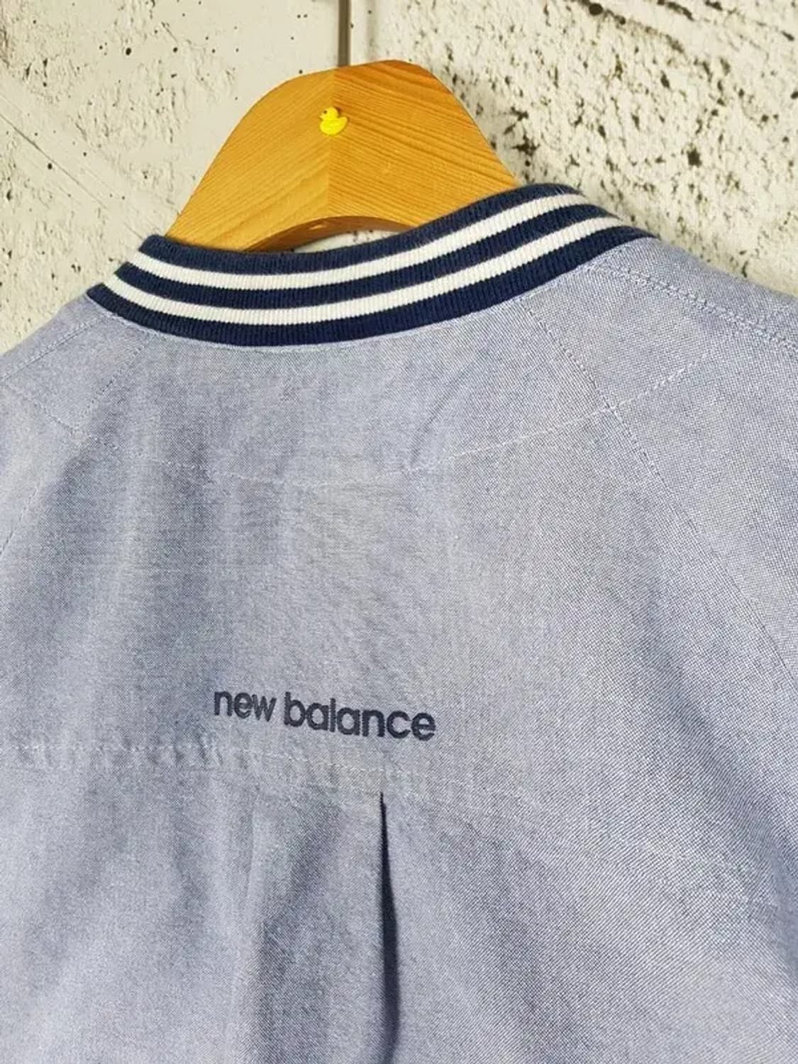 뉴발란스 NB 블루종 바시티 자켓 라이트 블루 M 3200057 상품이미지4