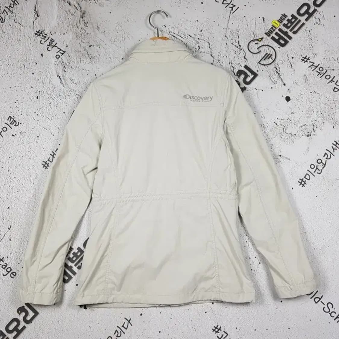 디스커버리 여성 아웃도어 사파리 자켓 크림 90 3200059 상품이미지2