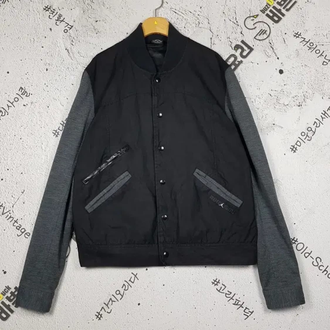 나이키 조던 블루종 바시티 자켓 블랙 XL 3200058 상품이미지1