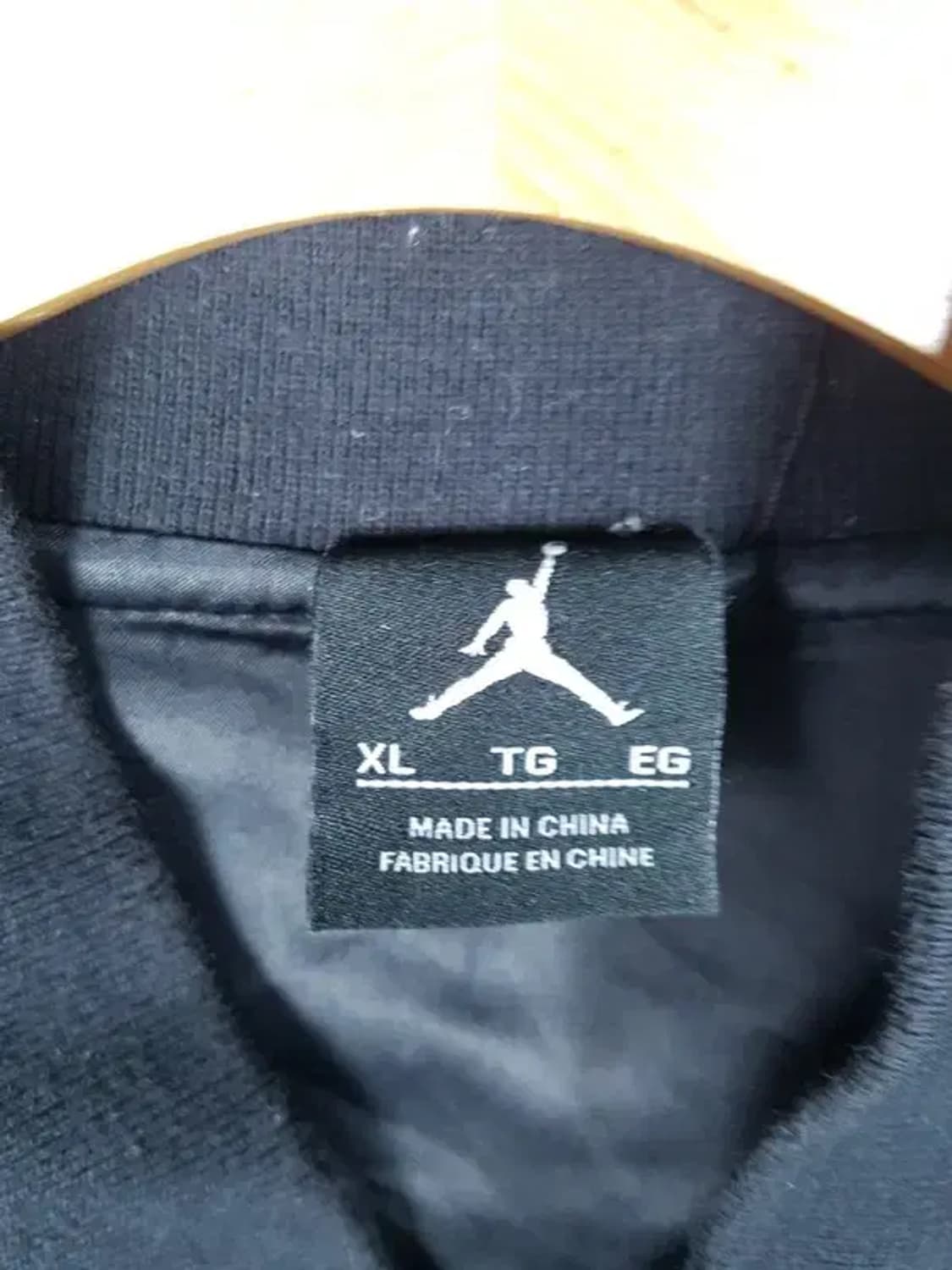 나이키 조던 블루종 바시티 자켓 블랙 XL 3200058 상품이미지4