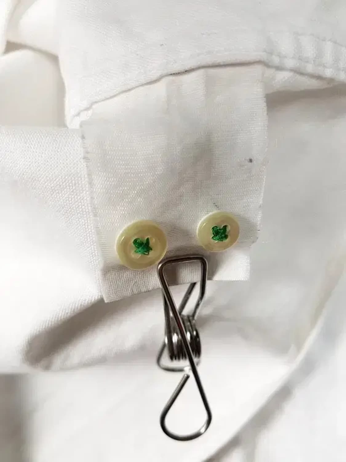 타미힐피거 슬림핏 셔츠 라이트 그레이 17-1/2 1100308 상품이미지4