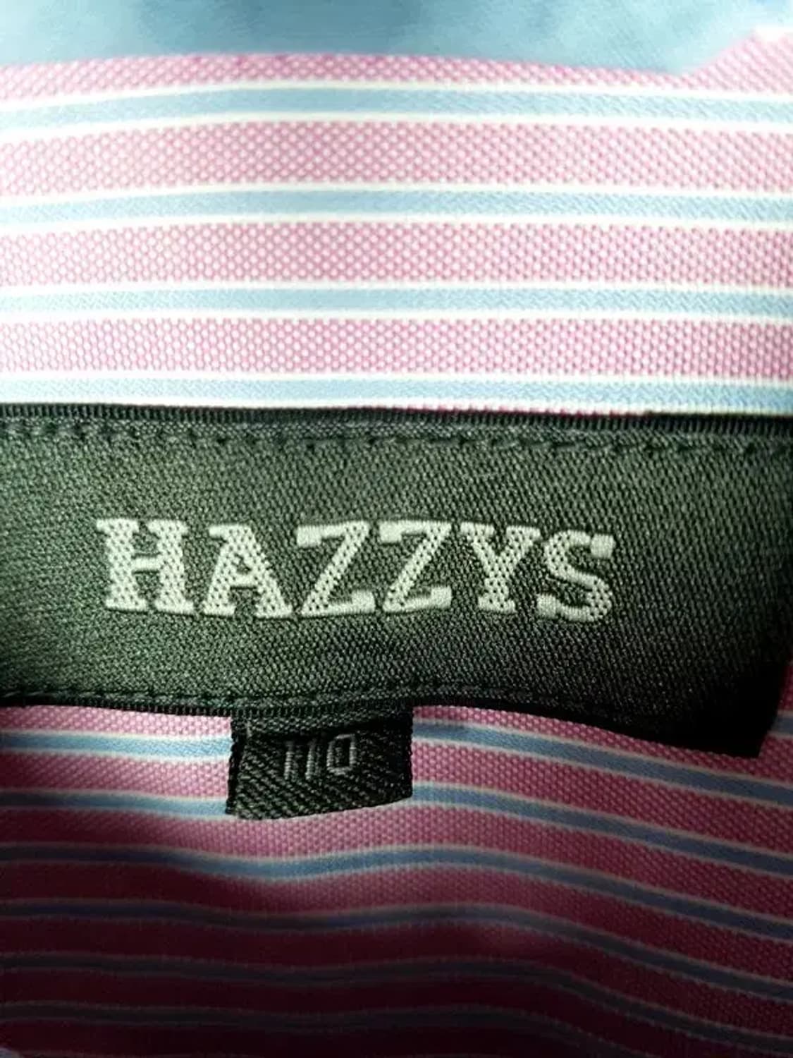 헤지스 H셔츠 긴팔 스트라이프 라이트 핑크 110 1100314 상품이미지5