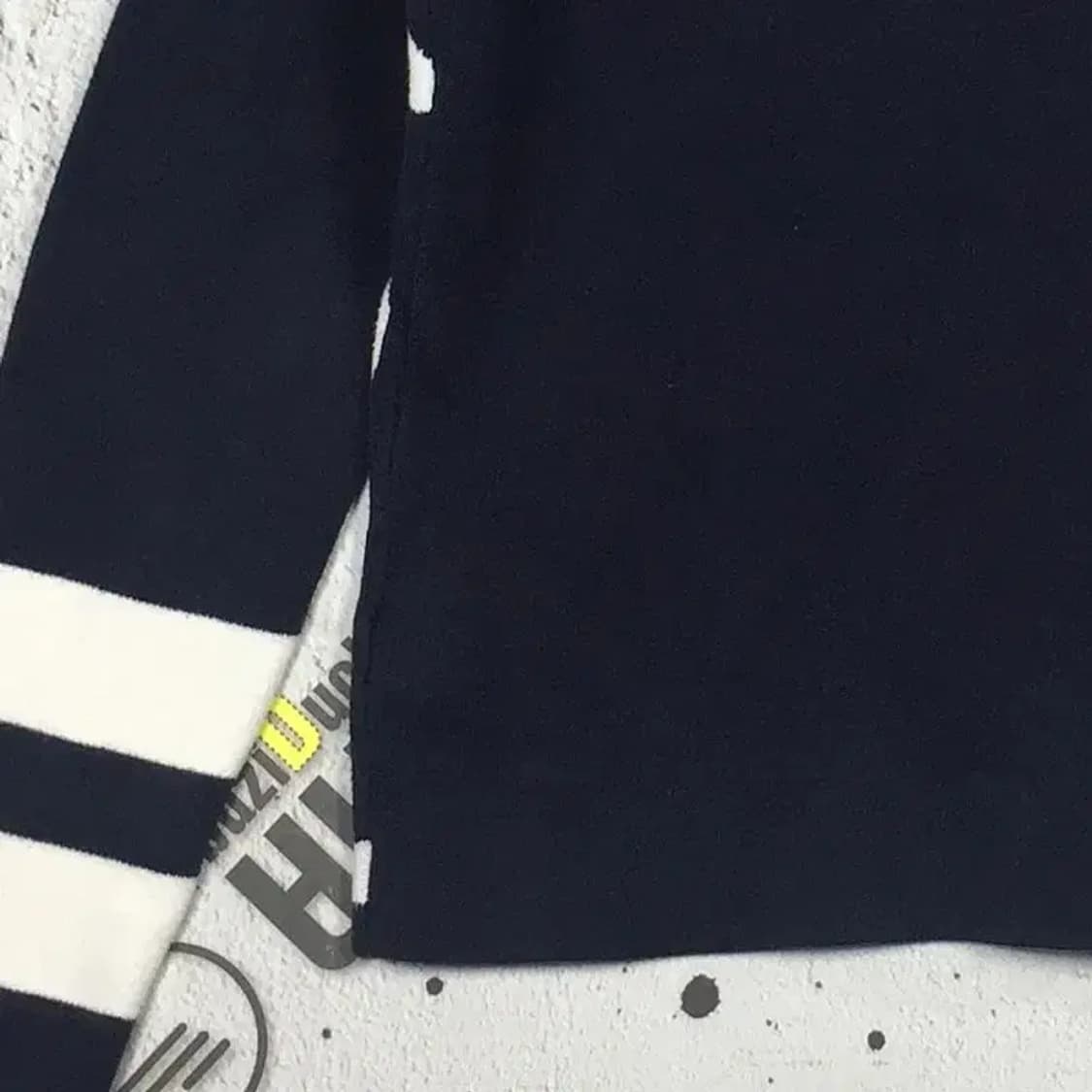 타미힐피거 레터링 라운드넥 여성 니트 네이비 S 2400093 상품이미지5