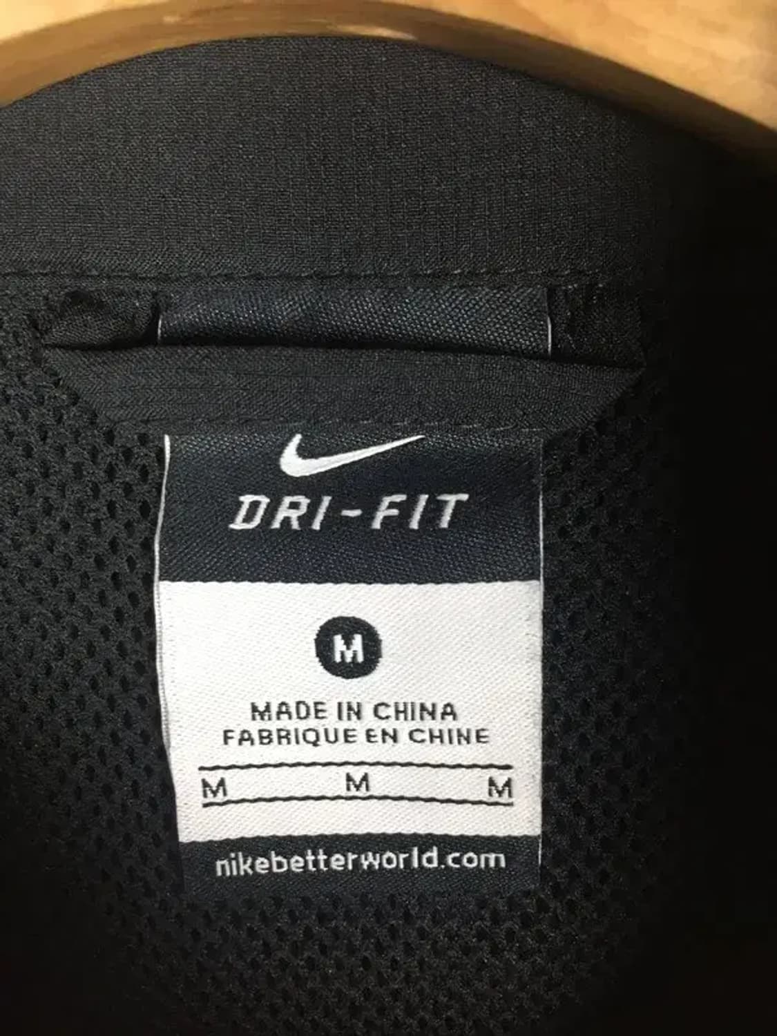 나이키 드라이핏 7부소매 바람막이 자켓 블랙 골드 M 3800167 상품이미지8