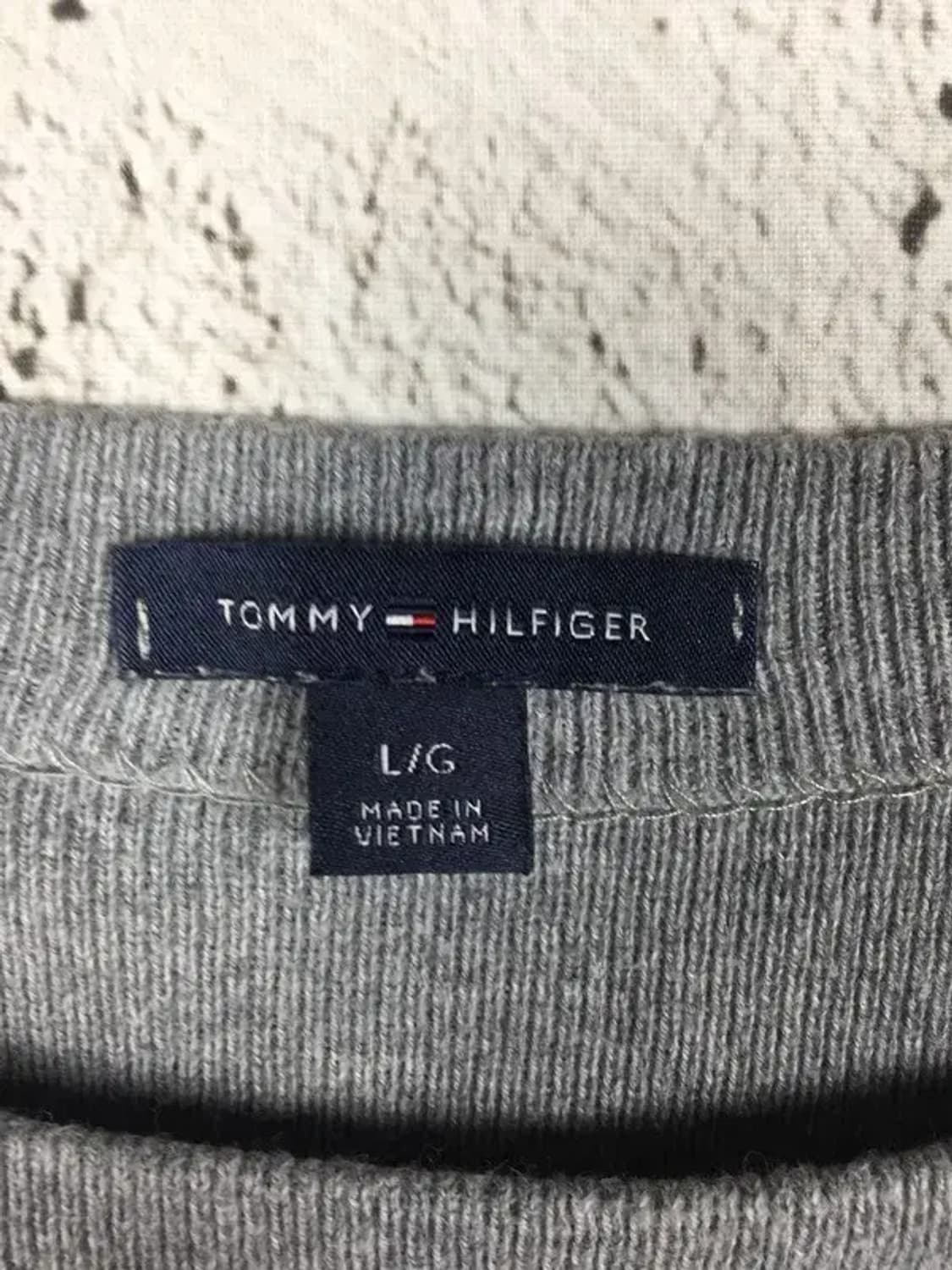 타미힐피거 TOMMY 여성 보트넥 니트 그레이 L 2400097 상품이미지6