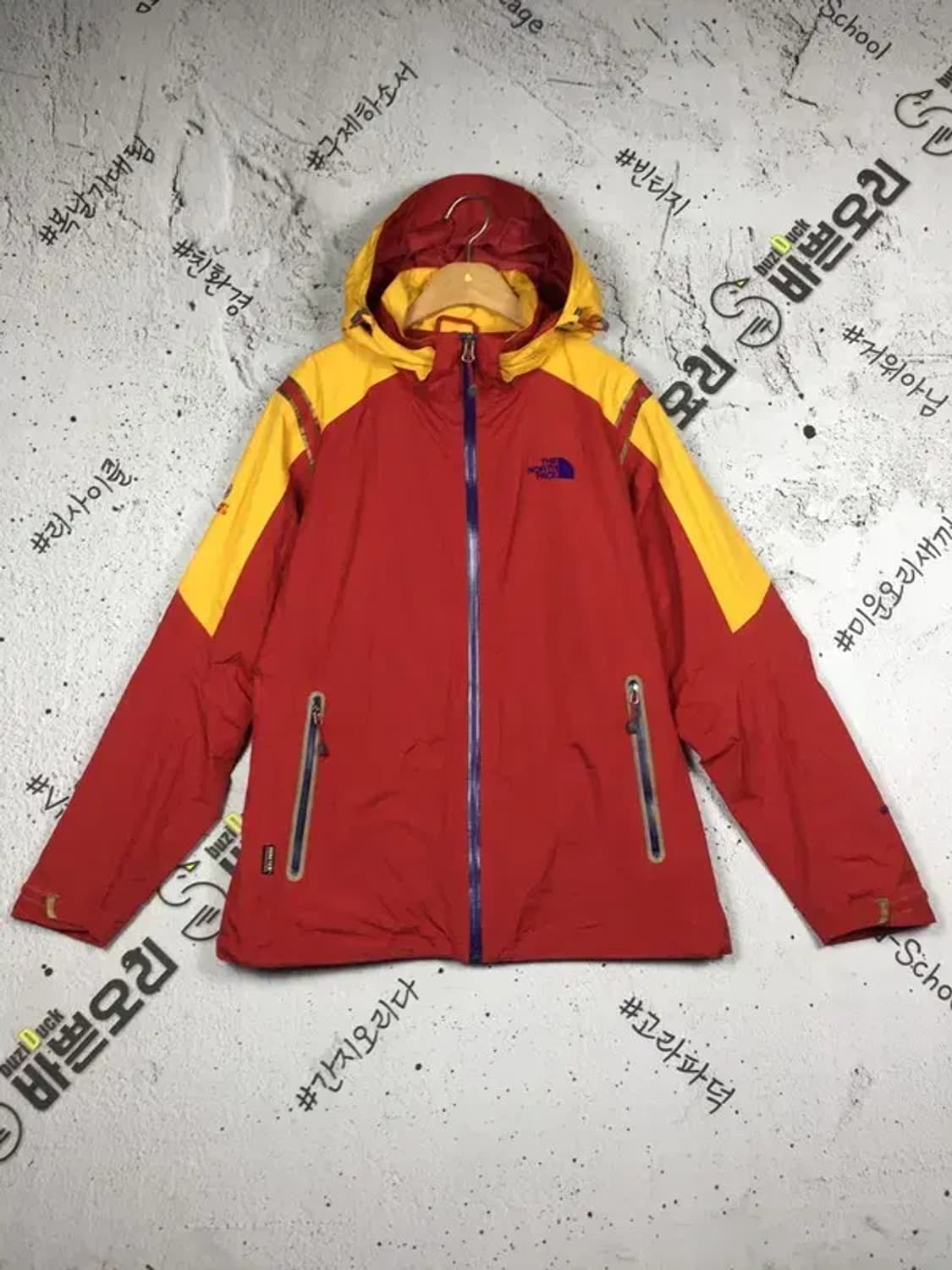 노스페이스 써밋시리즈 고어텍스 바람막이 자켓 레드 95 3800171 상품이미지1