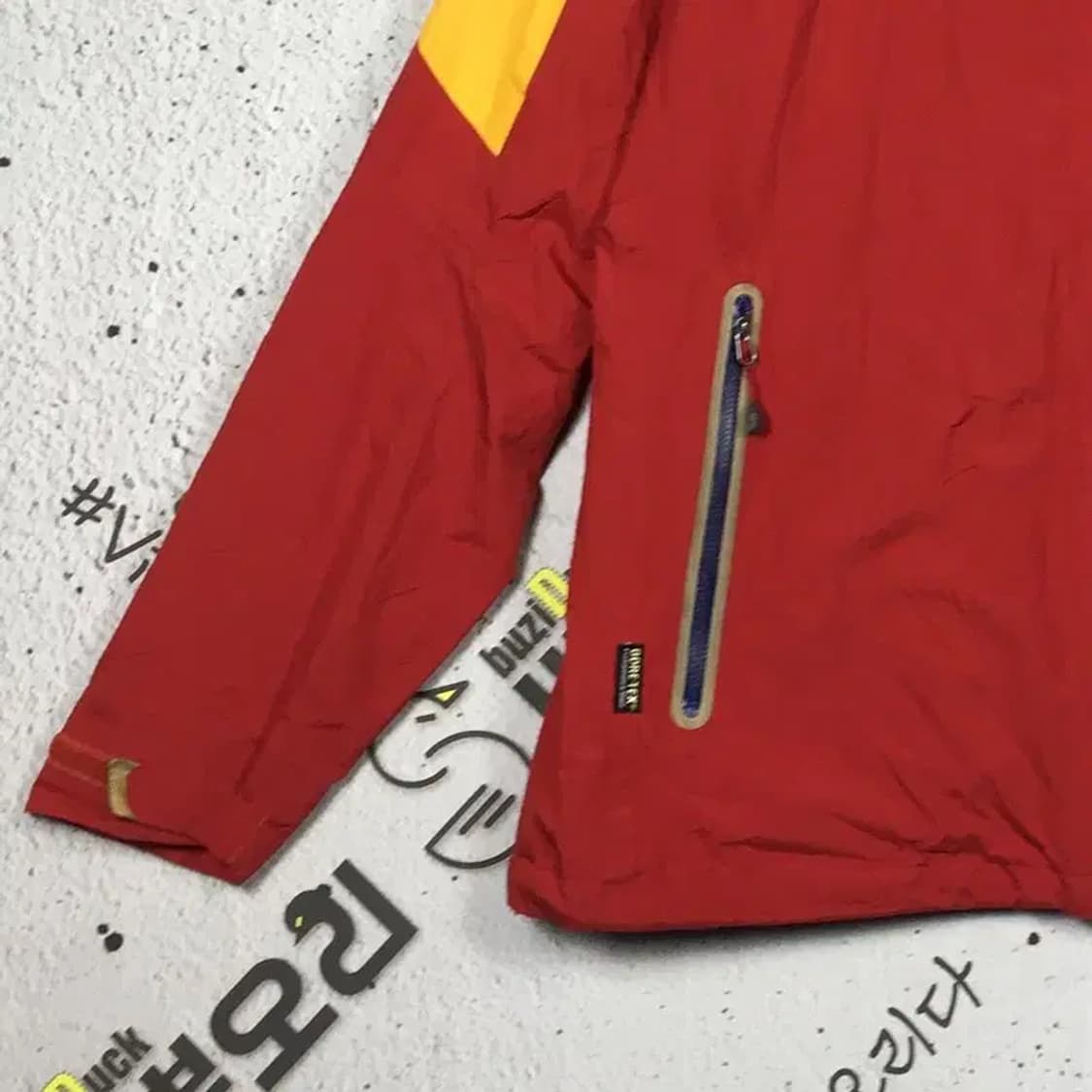 노스페이스 써밋시리즈 고어텍스 바람막이 자켓 레드 95 3800171 상품이미지5
